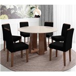 Ficha técnica e caractérísticas do produto Mesa de Jantar Isabela com 6 Cadeiras Amanda New Ceval