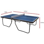 Ficha técnica e caractérísticas do produto Mesa de Ping Pong / Tênis de Mesa Klopf - 25 Mm