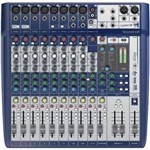 Ficha técnica e caractérísticas do produto Mesa de Som 12 Canais Signature 12 Azul Soundcraft
