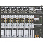 Ficha técnica e caractérísticas do produto Mesa de Som 16 Canais USB Sx1602fx Preto Soundcraft