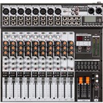 Ficha técnica e caractérísticas do produto Mesa de Som 8 Canais USB Sx1202fx Preto Soundcraft