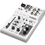 Ficha técnica e caractérísticas do produto Mesa de Som e Interface de Áudio 3 Canais Ag03 - Yamaha