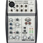 Ficha técnica e caractérísticas do produto Mesa de Som e Mixer Usb Eurorack Ub502 Behringer -