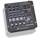 Ficha técnica e caractérísticas do produto Mesa de Som LL Starmix US402R 4 Canais com USB