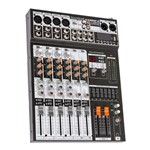 Ficha técnica e caractérísticas do produto Mesa de Som Mixer Soundcraft SX 802 FX USB - 8 Canais