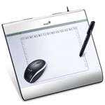 Ficha técnica e caractérísticas do produto Mesa Digitalizadora Genius 31100029101 Mousepen I608x 8x6 5120 Lpi/2048 Niveis + Mouse Usb