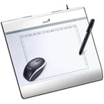 Ficha técnica e caractérísticas do produto Mesa Digitalizadora Genius com Mouse Pen I608X