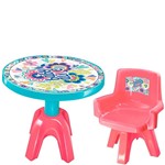 Ficha técnica e caractérísticas do produto Mesa e Cadeira Baby Alive 2478 - Lider Brinquedos - Líder Brinquedos