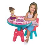 Ficha técnica e caractérísticas do produto Mesa e Cadeira Baby Alive - Lider Brinquedos