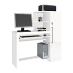Ficha técnica e caractérísticas do produto Mesa Escrivaninha para Computador Aroeira Branca JCM Movelaria