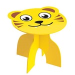 Ficha técnica e caractérísticas do produto Mesa Infantil Animalkids, Tiger Cor Amarelo