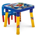 Ficha técnica e caractérísticas do produto Mesa Infantil com Cadeira Super Friends Heróis - Monte Líbano