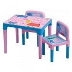 Ficha técnica e caractérísticas do produto Mesa Infantil com Cadeiras da Peppa - Multibrink