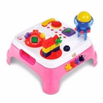 Ficha técnica e caractérísticas do produto Mesa Infantil Maxi Atividades Rosa 1070L - Magic Toys