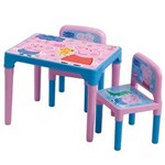 Ficha técnica e caractérísticas do produto Mesa Infantil Peppa Pig Multibrink com 2 Cadeiras