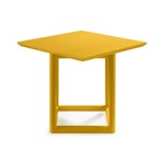 Ficha técnica e caractérísticas do produto Mesa Lateral Alta Square Amarelo - Maxima