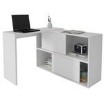 Ficha técnica e caractérísticas do produto Mesa para Computador com Bancada e 2 Portas de Correr Brv Bc 44 Branco