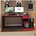 Ficha técnica e caractérísticas do produto Mesa para Computador Desk DRX 3000 Siena Móveis Preto/Vermelho
