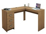 Mesa para Computador/Escrivaninha Fênix - 3 Gavetas - Politorno