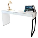 Ficha técnica e caractérísticas do produto Mesa para Computador Escrivaninha 2 Gavetas Desk Branco - Fit Mobel