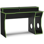 Ficha técnica e caractérísticas do produto Mesa Para Computador Fremont Preto Verde Politorno