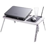Ficha técnica e caractérísticas do produto Mesa para Notebook E-Table com Cooler Duplo .