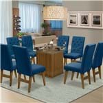 Ficha técnica e caractérísticas do produto Mesa para Sala de Jantar Saint Louis com 8 Cadeiras ¿ Dobuê Movelaria - Mell / Royal
