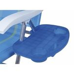 Ficha técnica e caractérísticas do produto Mesa Portátil Azul Para Cadeira De Praia Mor