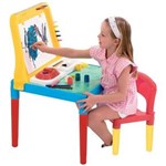 Ficha técnica e caractérísticas do produto Mesinha Infantil Bell Toy Mesa Lousa do Pequeno Artista