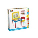 Ficha técnica e caractérísticas do produto Mesinha Pequeno Artista com Cadeira e Quadro 9052 - Bell Toy