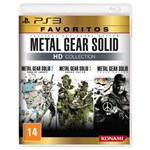 Ficha técnica e caractérísticas do produto Metal Gear HD Collection - Favoritos - PS3 - Sony