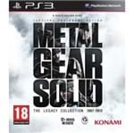 Ficha técnica e caractérísticas do produto Metal Gear Solid The Legacy Collection - Ps3