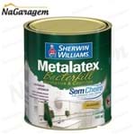 Ficha técnica e caractérísticas do produto Metalatex Bacterkill Acetinado Branco 1/4 900Ml - Sherwin Williams