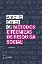 Ficha técnica e caractérísticas do produto Metodos e Tecnicas de Pesquisa Social - Atlas