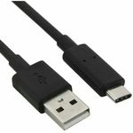 Ficha técnica e caractérísticas do produto Micro CABO USB TIPO C Universal - 1 Metros De Cabo - Preto