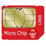 Ficha técnica e caractérísticas do produto Micro Chip Claro Pré-Pago - Escolha Seu DDD no Momento da Ativação