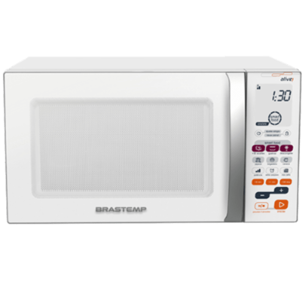 Ficha técnica e caractérísticas do produto Micro-ondas Brastemp Ative 30 Litros Branco com Grill 110V