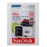 Ficha técnica e caractérísticas do produto Micro Sd 16gb Ultra C10 / Sdsquns Sandisk