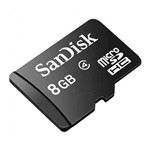 Ficha técnica e caractérísticas do produto Micro Sd 8gb Classe 4 Sandisk