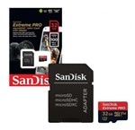 Ficha técnica e caractérísticas do produto Micro Sd Extreme Pro 32Gb 100Mb/S Sandisk 4K