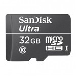 Micro Sdhc 32gb Uhs-I 30mb Full Hd Video Sdsdql 032g-G35 Sandisk