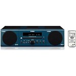 Ficha técnica e caractérísticas do produto Micro System com Dock para IPod , Potência de 30W RMS, Reproduz CD e Entrada USB - MCR040 - Azul - Yamaha