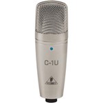 Ficha técnica e caractérísticas do produto Microfone Condensador Behringer C1U com USB