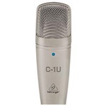 Ficha técnica e caractérísticas do produto Microfone Condensador C1U USB Prata BEHRINGER