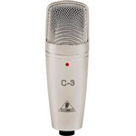 Microfone de Estudio Profissional Condensador C-3 Behringer