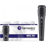Ficha técnica e caractérísticas do produto Microfone Dinâmico Supercardióide Cabo 3m MDC101 Preto Harmonics - Harmonics