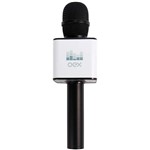 Ficha técnica e caractérísticas do produto Microfone Karaoke Voice Bluetooth Preto Oex Mk-100