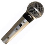 Ficha técnica e caractérísticas do produto Microfone Leson SM-58 P-4-S Ouro Cardioide com Cabo 5 Metros