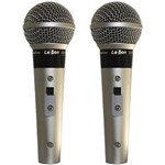 Ficha técnica e caractérísticas do produto 2 Microfone Leson Sm58 P4 Vocal Profissional CHAMP