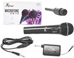 Ficha técnica e caractérísticas do produto Microfone Multimidia Sem Fio Kp-M0005 - Knup